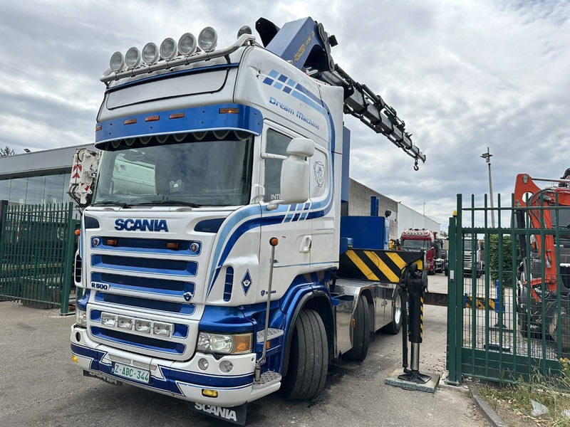 Scania R500 8x2 ZSM + KRAN 100Tm! PALFINGER PK100002 G 8x + 1 ME - RETARDER - ALCOA DURA BRIGHT - LIFT + STEERING - 5/6 HYDR F - TÜV 05/2026 - TOP CONDITION - Tractor unit: picture 4 Scania R500 8x2 ZSM + KRAN 100Tm! PALFINGER PK100002 G 8x + 1 ME - RETARDER - ALCOA DURA BRIGHT - LIFT + STEERING - 5/6 HYDR F - TÜV 05/2026 - TOP CONDITION - Tractor unit: picture 4