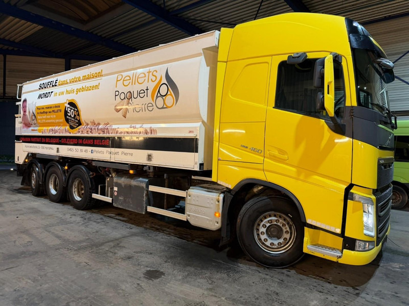 Volvo FH 460 8x4 TRIDEM CURTAINSIDE BOX 8m50 / BDF / SILO COMPRESSOR - *FULL AIR* - EURO 6 - LIFT + STEERING AXLE - BE TRUCK - Curtainsider truck: picture 4 Volvo FH 460 8x4 TRIDEM CURTAINSIDE BOX 8m50 / BDF / SILO COMPRESSOR - *FULL AIR* - EURO 6 - LIFT + STEERING AXLE - BE TRUCK - Curtainsider truck: picture 4