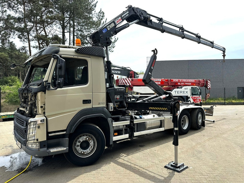 Volvo FM 370 6x2 HOOKLIFT 21T + CRANE HIAB 144 E-4 HIDUO - ENGINE / GEARBOX OK - CHASSIS OK - RUNNING + DRIVING - BE TRUCK - Hook lift truck, Crane truck: picture 2 Volvo FM 370 6x2 HOOKLIFT 21T + CRANE HIAB 144 E-4 HIDUO - ENGINE / GEARBOX OK - CHASSIS OK - RUNNING + DRIVING - BE TRUCK - Hook lift truck, Crane truck: picture 2