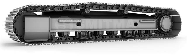 Hyundai R210 - Frame/ Chassis for Construction machinery: picture 1 Hyundai R210 - Frame/ Chassis for Construction machinery: picture 1