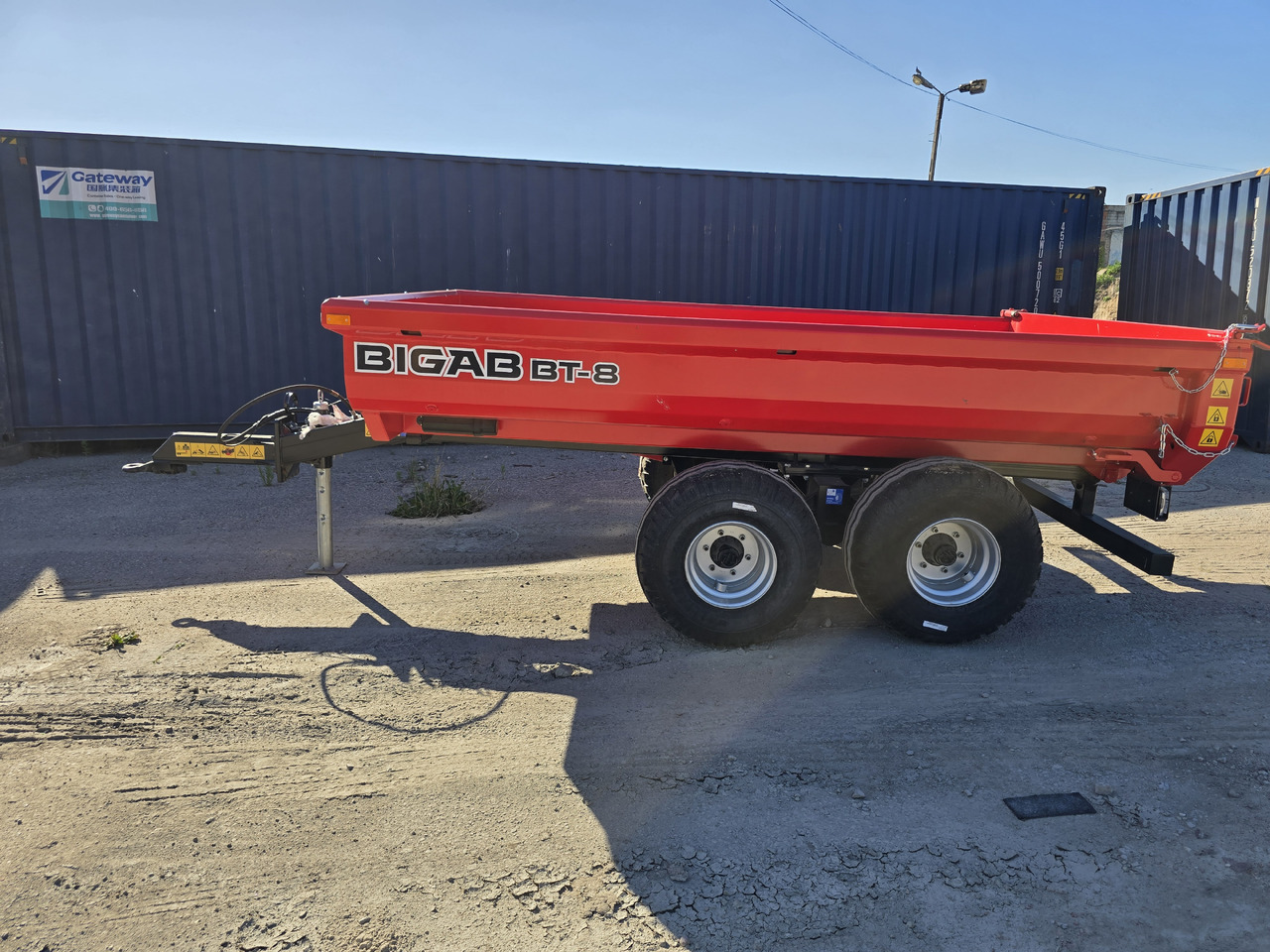 BIGAB BT-8 HARDOX - Farm tipping trailer/ Dumper: picture 4 BIGAB BT-8 HARDOX - Farm tipping trailer/ Dumper: picture 4