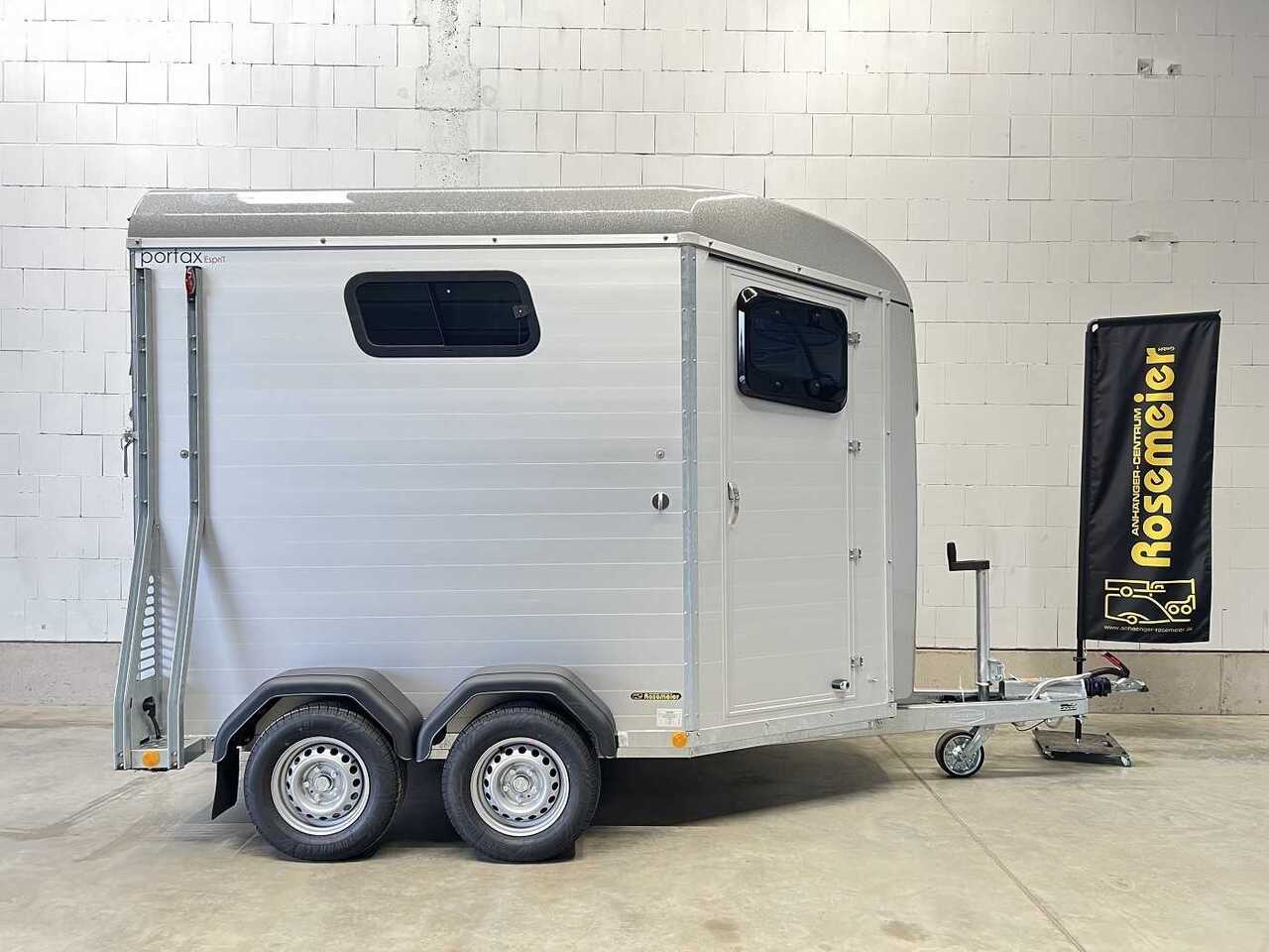 New Horse trailer BOECKMANN Portax Esprit silv+bl Paket Pferdeanhänger: picture 7
