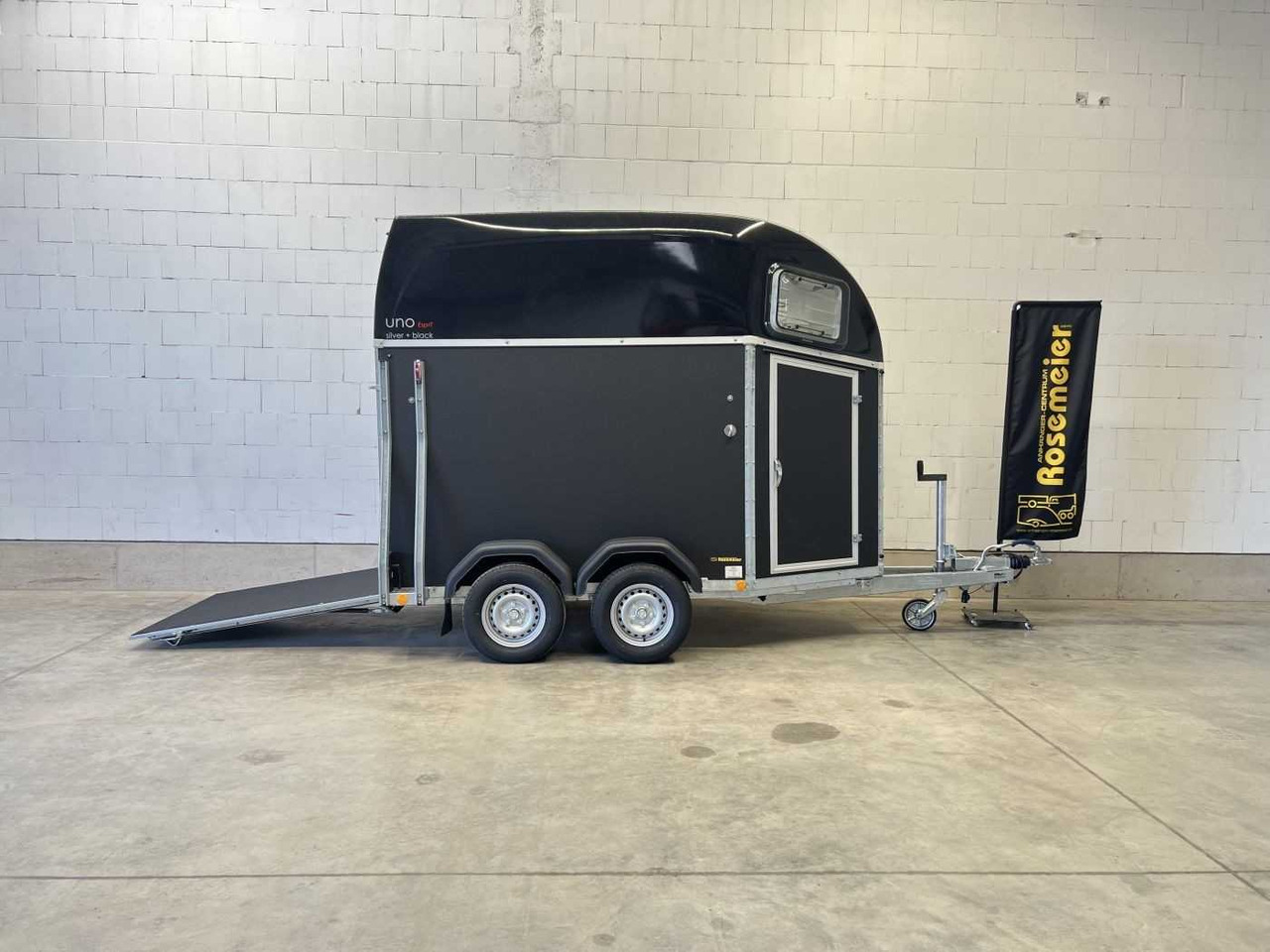 BOECKMANN Uno Esprit silv+bl SK ALB Pferdeanhänger - Horse trailer: picture 4 BOECKMANN Uno Esprit silv+bl SK ALB Pferdeanhänger - Horse trailer: picture 4