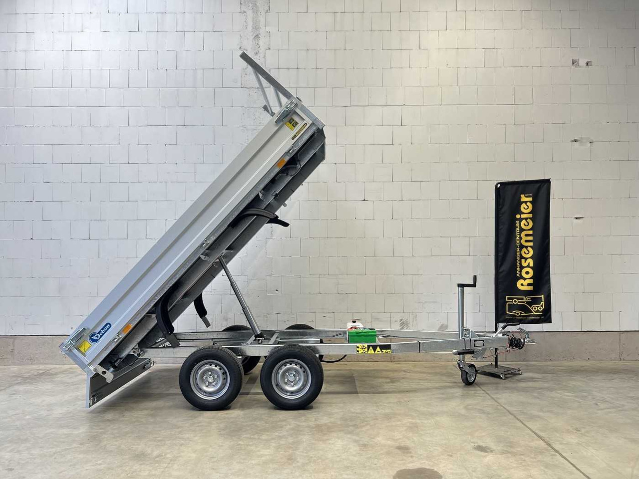 CHEVAL LIBERTE DEBON PW1.2E Lux E-Pumpe Rückwärtskipper - Tipper trailer: picture 1 CHEVAL LIBERTE DEBON PW1.2E Lux E-Pumpe Rückwärtskipper - Tipper trailer: picture 1