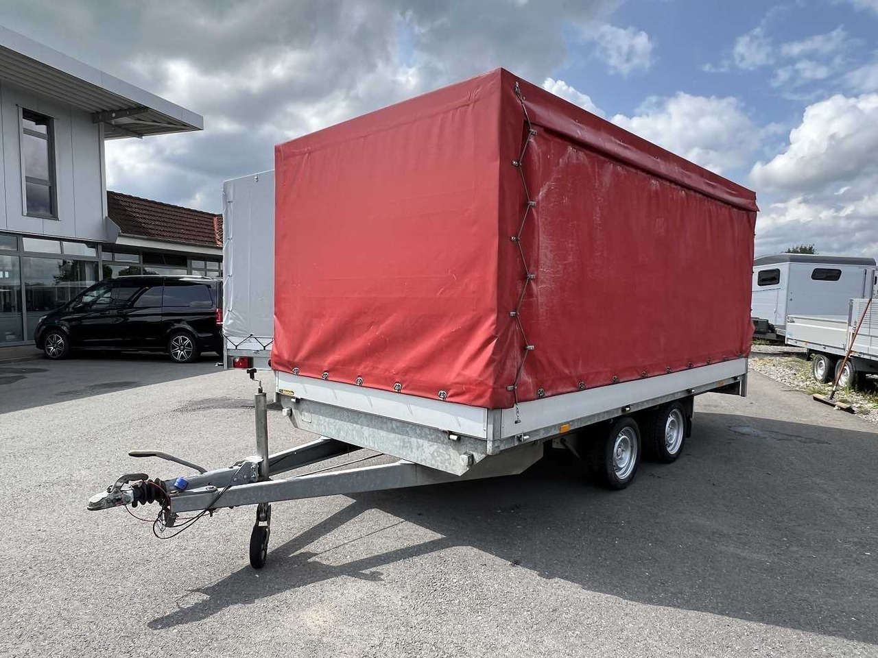 EDUARD PL 2720 Plane Hochlader - Curtainsider trailer: picture 3 EDUARD PL 2720 Plane Hochlader - Curtainsider trailer: picture 3