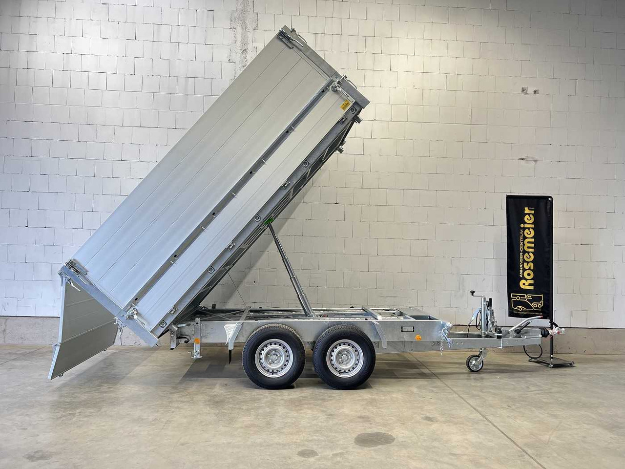 SIGG 35 K 33 - T1H Alu-BW Dreiseitenkipper - Tipper trailer: picture 1 SIGG 35 K 33 - T1H Alu-BW Dreiseitenkipper - Tipper trailer: picture 1
