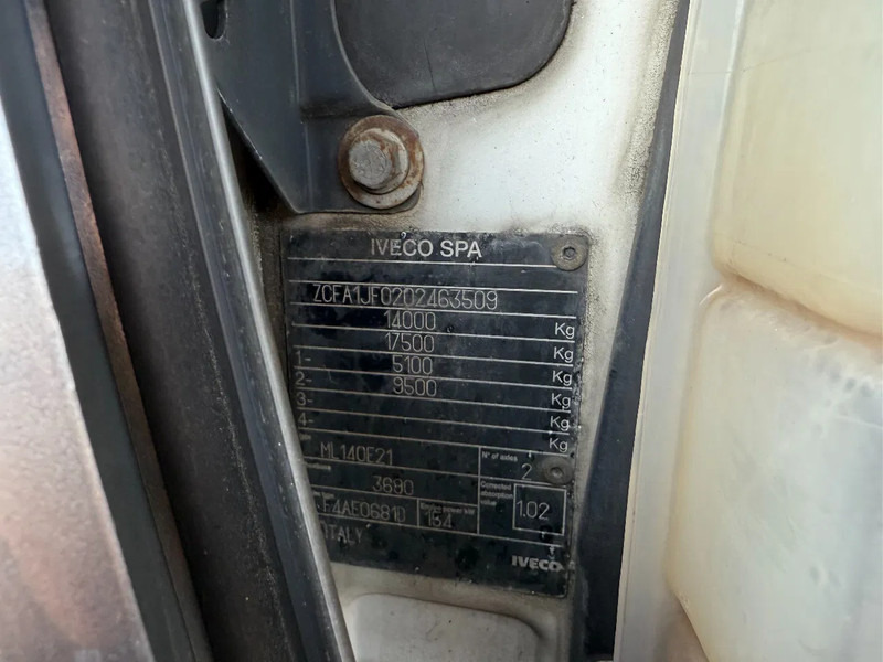 Refrigerator truck Iveco ML 100 ML140E21 / Manual / Carrier / Euro3 / Holland Truck: picture 12