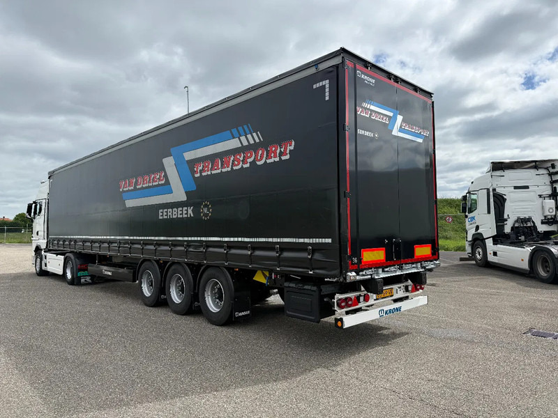 Krone 3-Assige schuifzeilen + schuifdak / hardhouten vloer/ NIEUW STAAT!!!!!!!!!!!! - Curtainsider semi-trailer: picture 3 Krone 3-Assige schuifzeilen + schuifdak / hardhouten vloer/ NIEUW STAAT!!!!!!!!!!!! - Curtainsider semi-trailer: picture 3