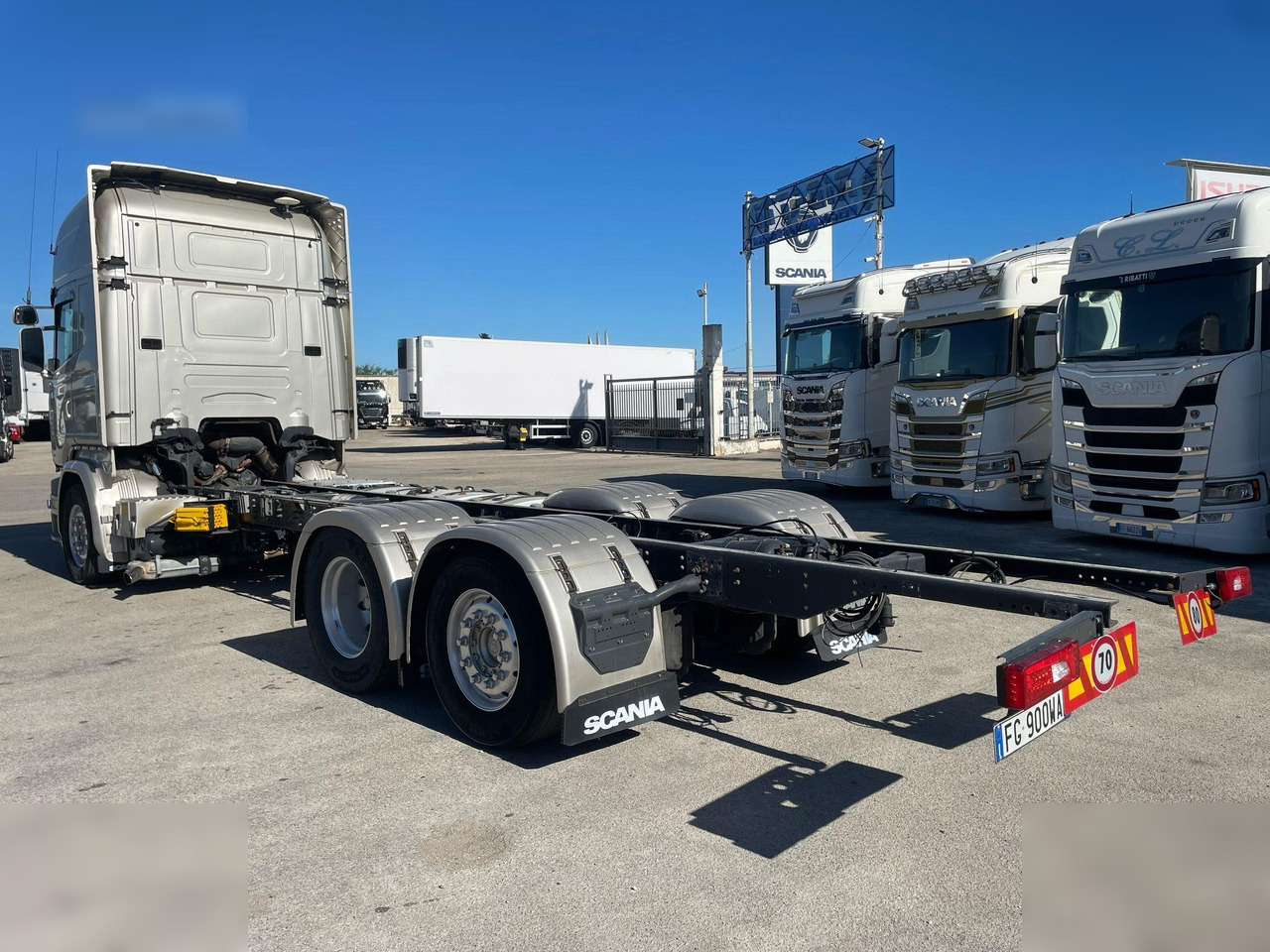 SCANIA R580 - Cab chassis truck: picture 3 SCANIA R580 - Cab chassis truck: picture 3