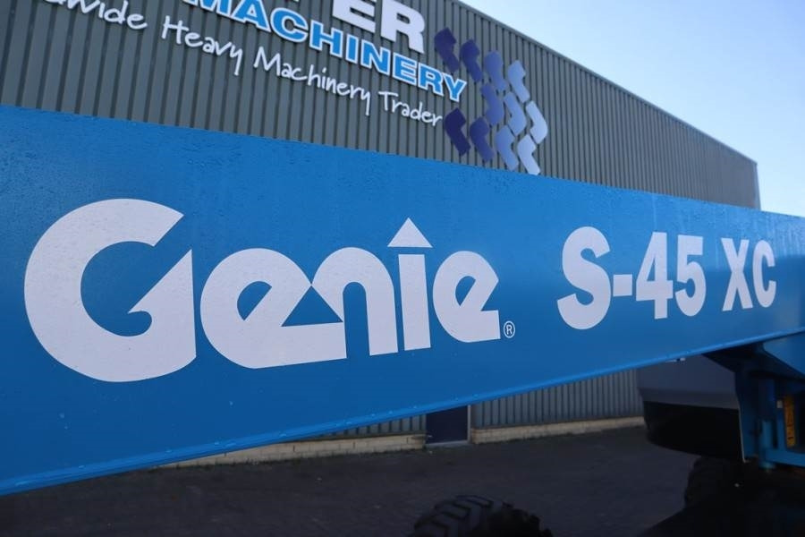 Telescopic boom Genie S45XC Valid Inspection, *Guarantee! Diesel, 4x4 Dr: picture 13