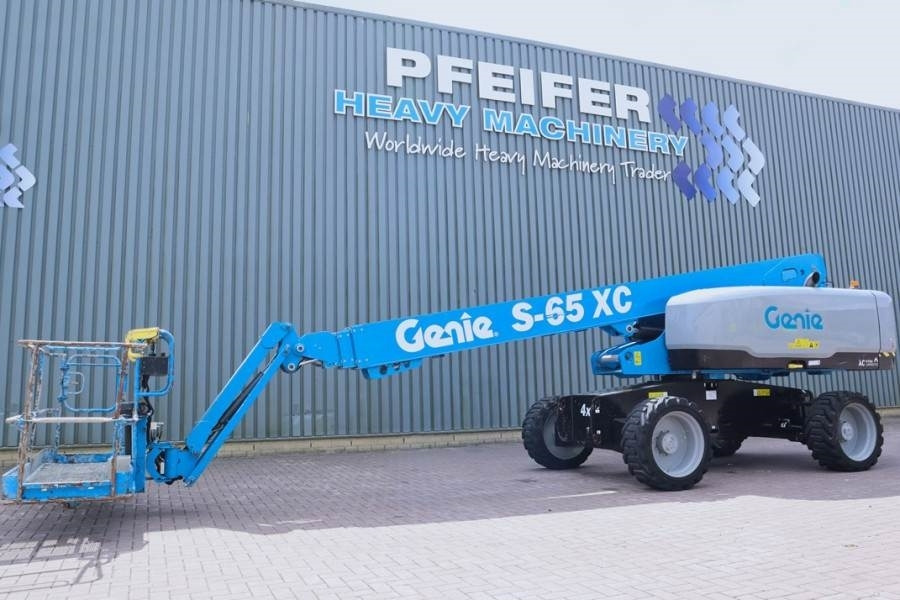 Genie S65XC Guarantee! Diesel, 4x4 Drive, 21.8m Working - Telescopic boom: picture 1 Genie S65XC Guarantee! Diesel, 4x4 Drive, 21.8m Working - Telescopic boom: picture 1
