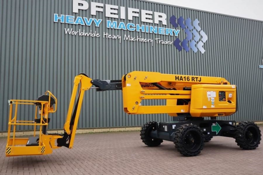 Articulated boom Haulotte HA16RTJ Valid Inspection, *Guarantee! Diesel, 4x4: picture 1