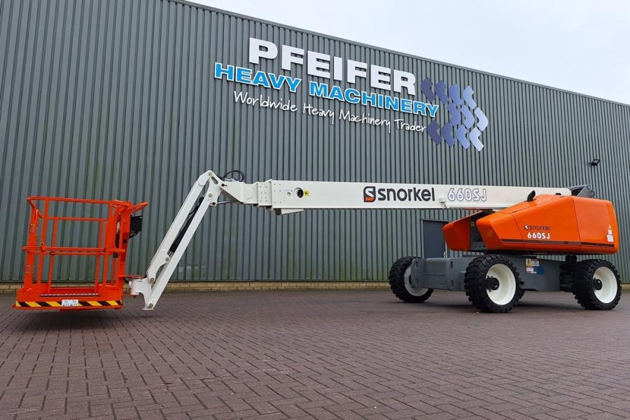 Snorkel 660SJ Valid Inspection, *Guarantee! CE, Diesel, 4x - Telescopic boom: picture 1 Snorkel 660SJ Valid Inspection, *Guarantee! CE, Diesel, 4x - Telescopic boom: picture 1