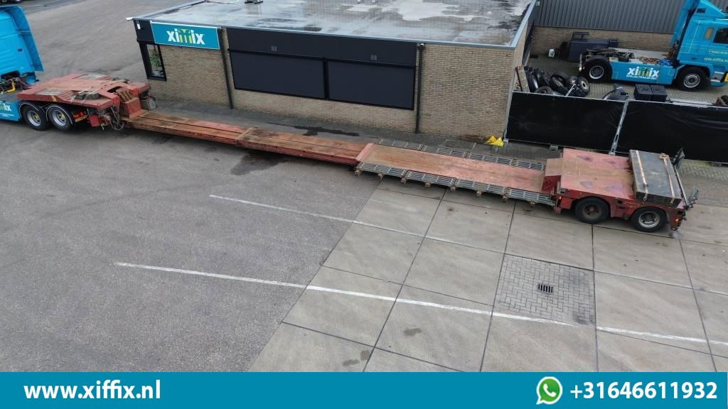 Broshuis 2-ass. Dubbel 2x uitschuifbare dieplader met afneembare nek / 2x gestuu - Low loader semi-trailer: picture 2 Broshuis 2-ass. Dubbel 2x uitschuifbare dieplader met afneembare nek / 2x gestuu - Low loader semi-trailer: picture 2