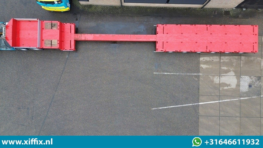 Doll 6-ass. Uitschuifbare semi dieplader / Panther assen / 5x gestuurd - Low loader semi-trailer: picture 3 Doll 6-ass. Uitschuifbare semi dieplader / Panther assen / 5x gestuurd - Low loader semi-trailer: picture 3