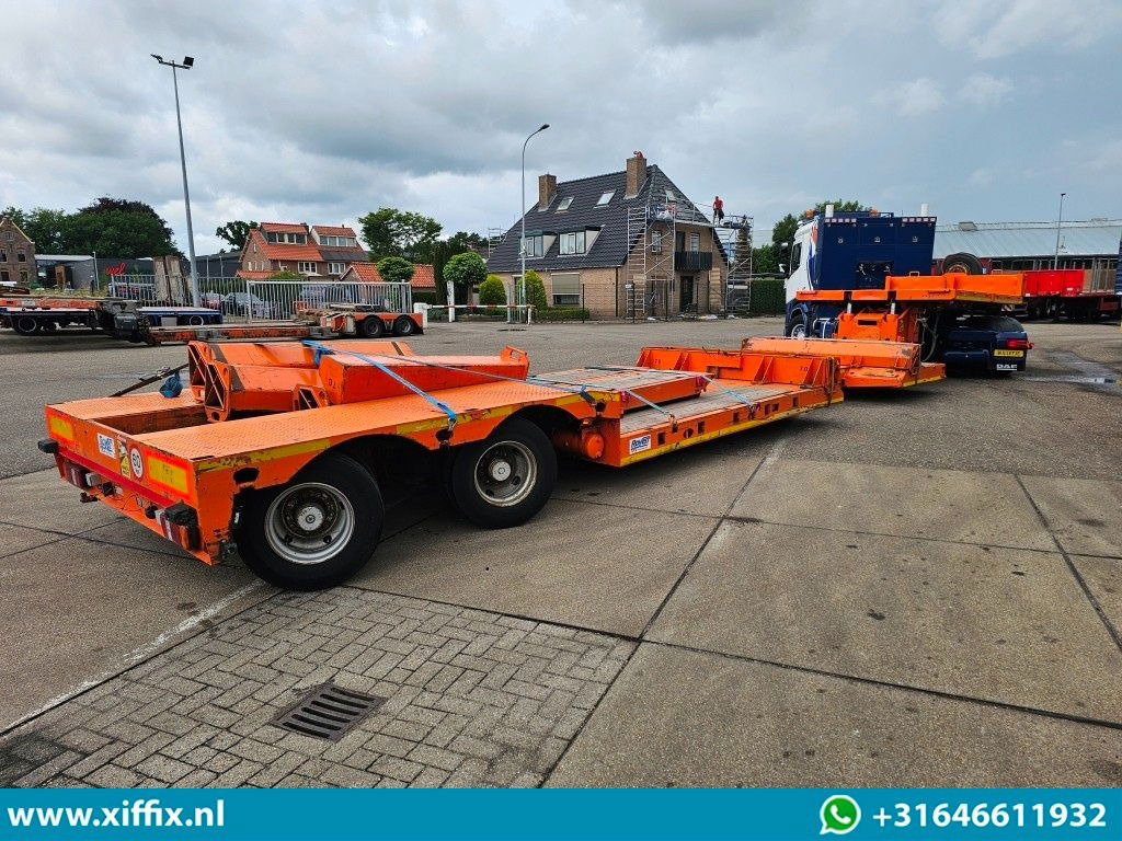 Low loader semi-trailer Faymonville 2-ass. Uitschuifbare dieplader met afneembare zwanenhals / 2x gestuurd: picture 9