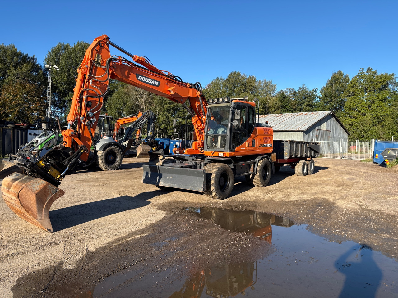 Doosan DX160W - Excavator: picture 1 Doosan DX160W - Excavator: picture 1