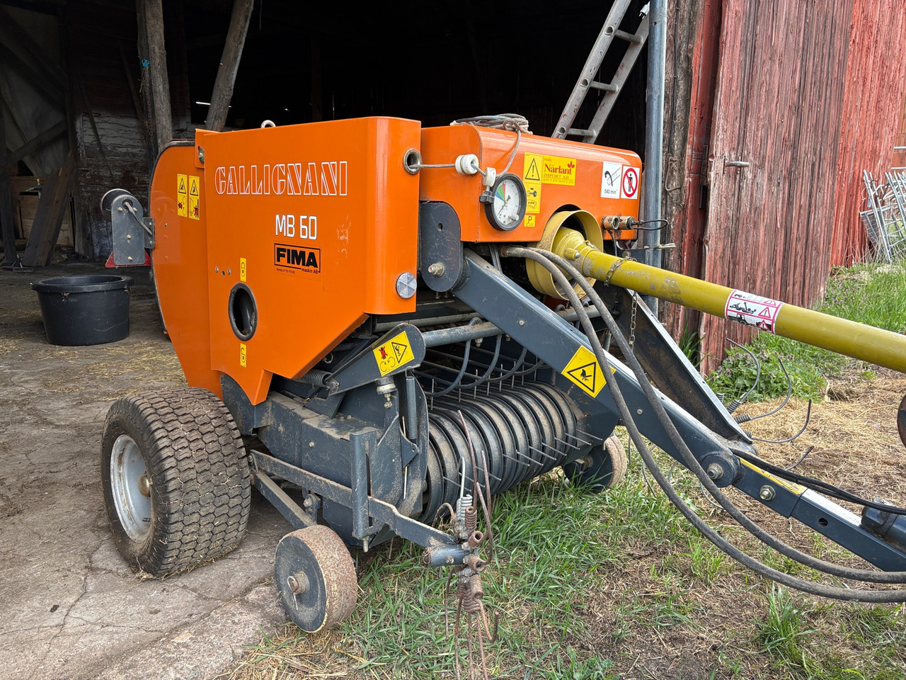 Gallignani MB 60 - Round baler: picture 1 Gallignani MB 60 - Round baler: picture 1
