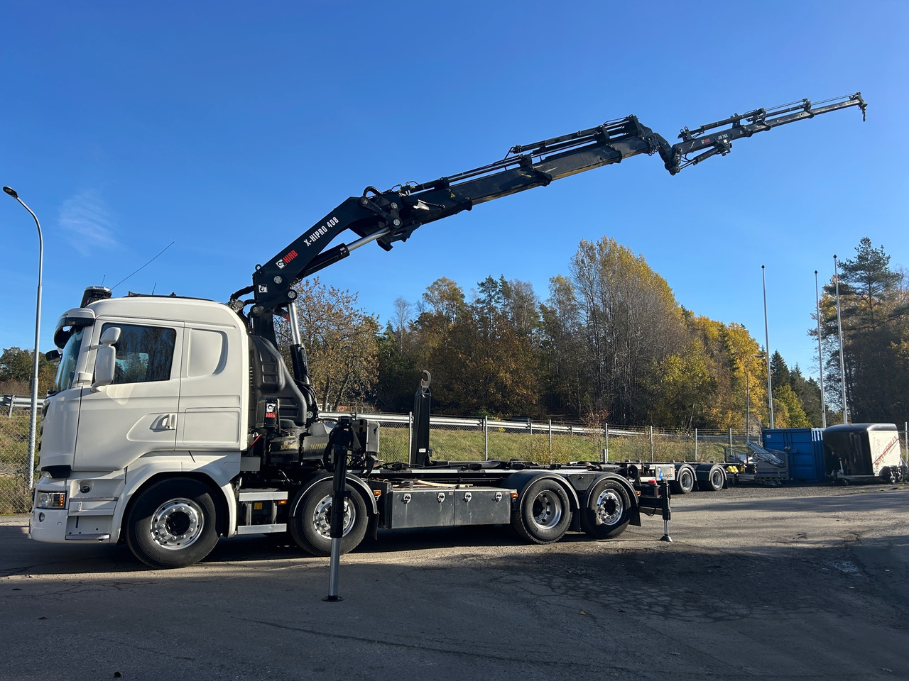 Scania R580 - Crane truck: picture 1 Scania R580 - Crane truck: picture 1