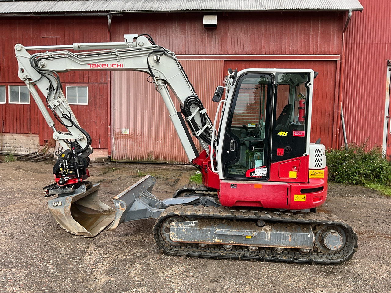 Takeuchi TB280FR - Excavator: picture 1 Takeuchi TB280FR - Excavator: picture 1