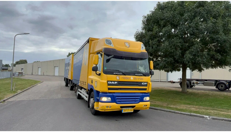 DAF CF 85.410 Schuifzijlen wagen 6x2 Daf CF85 - Box truck: picture 2 DAF CF 85.410 Schuifzijlen wagen 6x2 Daf CF85 - Box truck: picture 2
