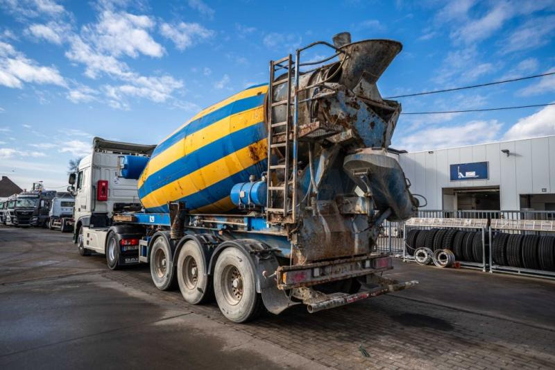 MULLER BETON MIXER/MALAXEUR/MISCHER LIEBHERR 12M3 - Concrete mixer semi-trailer: picture 5 MULLER BETON MIXER/MALAXEUR/MISCHER LIEBHERR 12M3 - Concrete mixer semi-trailer: picture 5