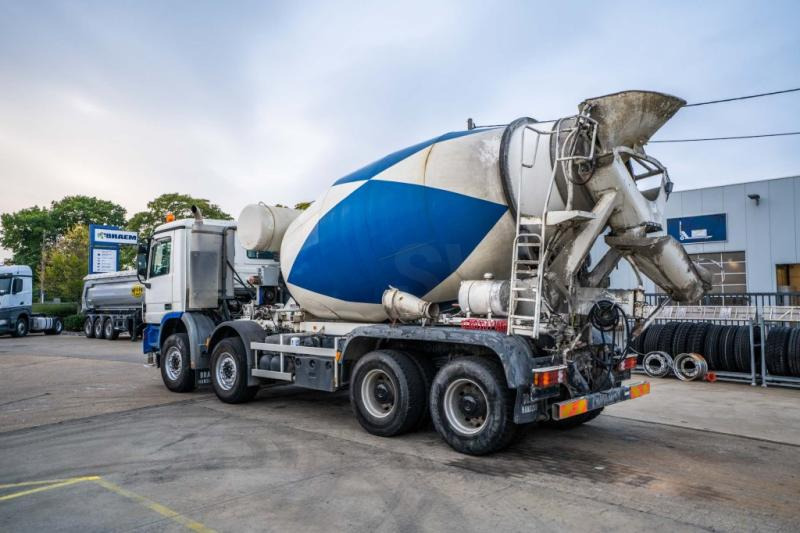 Mercedes ACTROS 4141 BB-MP2 + MIXER 9M3 - Concrete mixer truck: picture 5 Mercedes ACTROS 4141 BB-MP2 + MIXER 9M3 - Concrete mixer truck: picture 5
