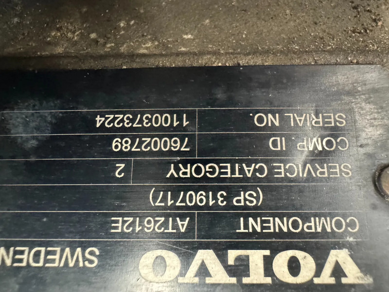 Volvo AT2612E, AT2612F,ATO3112F, AT2612D - Gearbox: picture 2 Volvo AT2612E, AT2612F,ATO3112F, AT2612D - Gearbox: picture 2