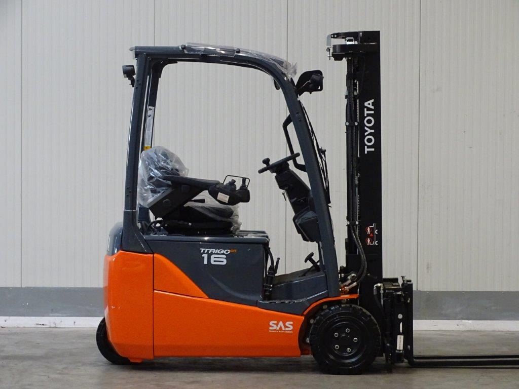 Toyota 8FBEK16T - DEMO - TRIPLEX - Electric forklift: picture 4 Toyota 8FBEK16T - DEMO - TRIPLEX - Electric forklift: picture 4