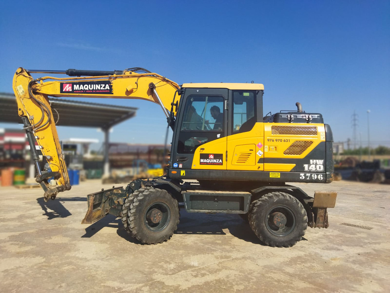 HYUNDAI HW140 - Wheel excavator: picture 1 HYUNDAI HW140 - Wheel excavator: picture 1