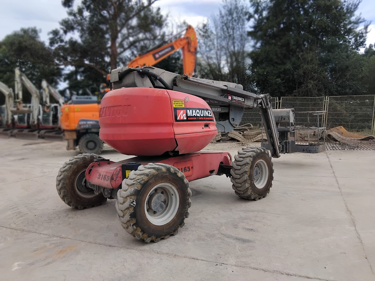 MANITOU 160ATJ EJE OSCILANTE - Articulated boom: picture 5 MANITOU 160ATJ EJE OSCILANTE - Articulated boom: picture 5
