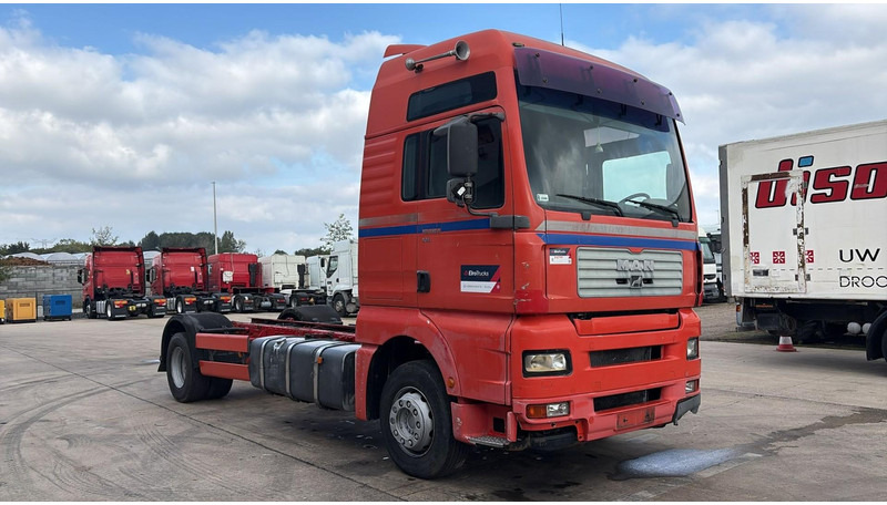 MAN TGA 18.410 (POMPE MANUELLE / MANUAL PUMP / BOITE MANUELLE / MANUAL GEARBOX) - Cab chassis truck: picture 3 MAN TGA 18.410 (POMPE MANUELLE / MANUAL PUMP / BOITE MANUELLE / MANUAL GEARBOX) - Cab chassis truck: picture 3