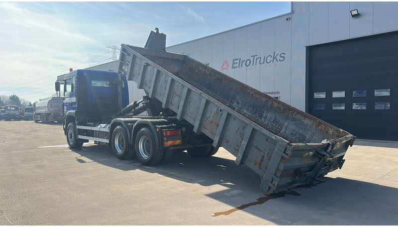 Hook lift truck MAN TGA 26.460 (WITH CONTAINER / BELGIAN TRUCK / PERFECT / 6X4 / MANUAL GEARBOX / BOITE MANUELLE): picture 7