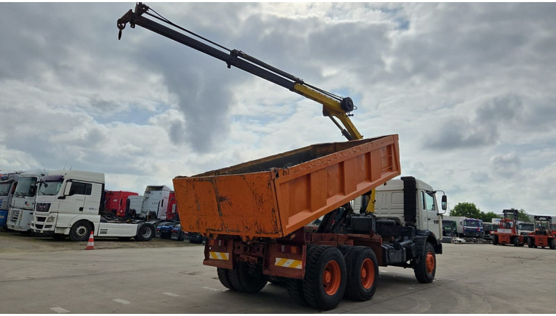 Tipper, Crane truck Renault G 300 Manager (POMPE MANUELLE / GRUE COPMA 90.2 / LAMES / 6X4 / GRAND PONT): picture 6