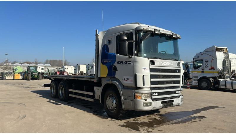 Scania 144-460 (EURO 2 / RETARDER / 6X2 / 10 TYRES / MANUAL GEARBOX) - Cab chassis truck: picture 3 Scania 144-460 (EURO 2 / RETARDER / 6X2 / 10 TYRES / MANUAL GEARBOX) - Cab chassis truck: picture 3