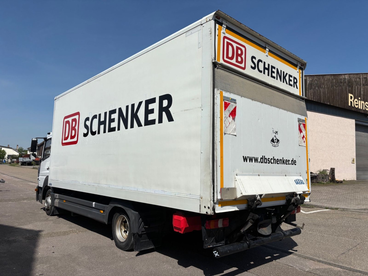 Mercedes-Benz Atego III 818L, Euro-6, Klima, LBW, Ladung1986kg - Box truck: picture 4 Mercedes-Benz Atego III 818L, Euro-6, Klima, LBW, Ladung1986kg - Box truck: picture 4