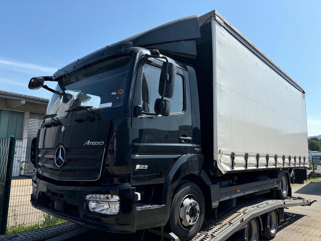 Curtainsider truck Mercedes-Benz Atego III 823L, Euro-6, Klima, Schiebeplane, LBW: picture 1