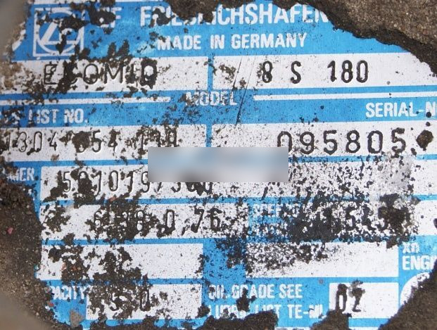 ZF 8S180 Neoplan - Gearbox for Bus: picture 5 ZF 8S180 Neoplan - Gearbox for Bus: picture 5