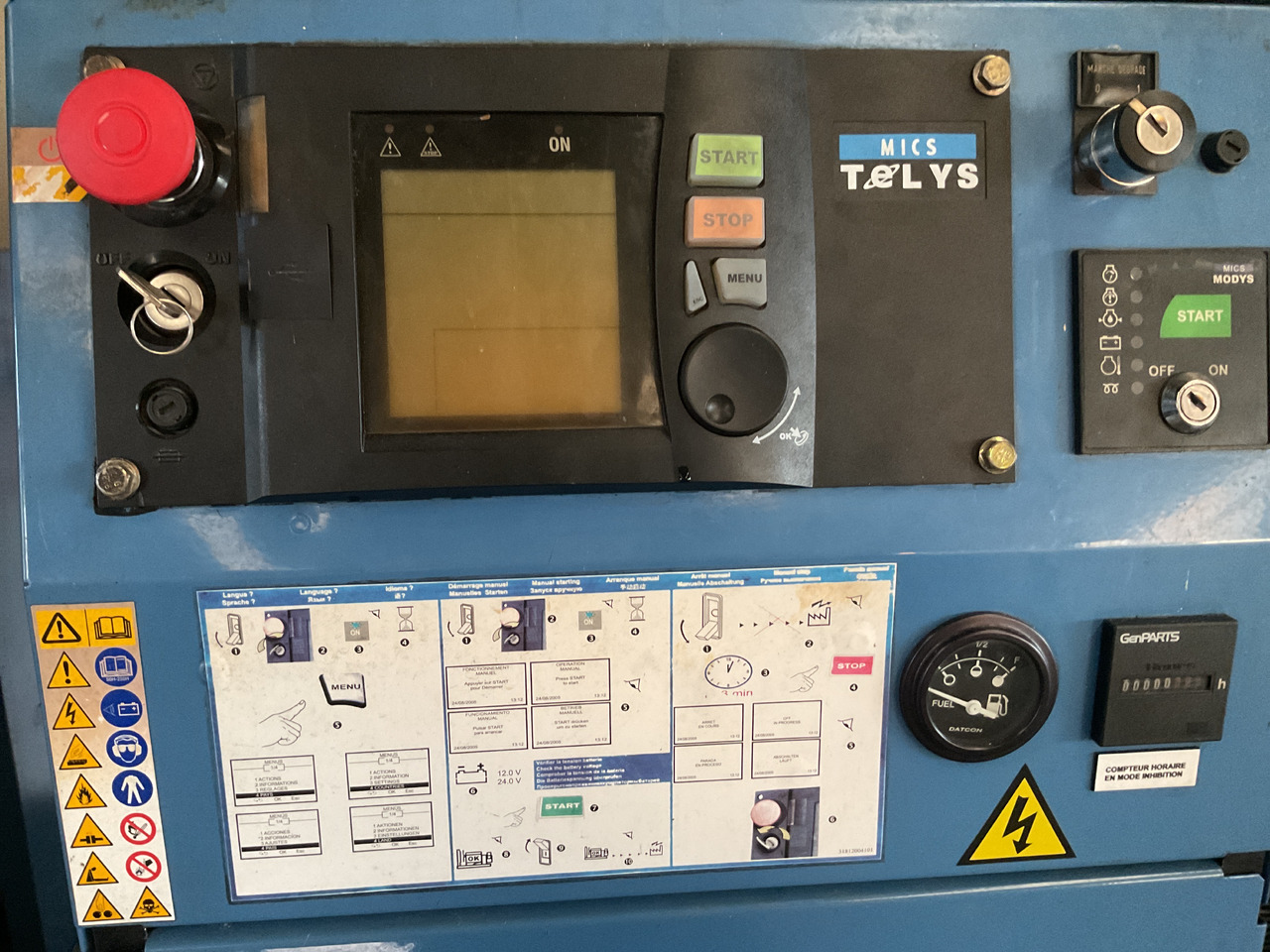 John Deere 6068, SDMO, 165KVA generatorset. Like brand new. And with hudge diesel tank! - Generator set: picture 5 John Deere 6068, SDMO, 165KVA generatorset. Like brand new. And with hudge diesel tank! - Generator set: picture 5