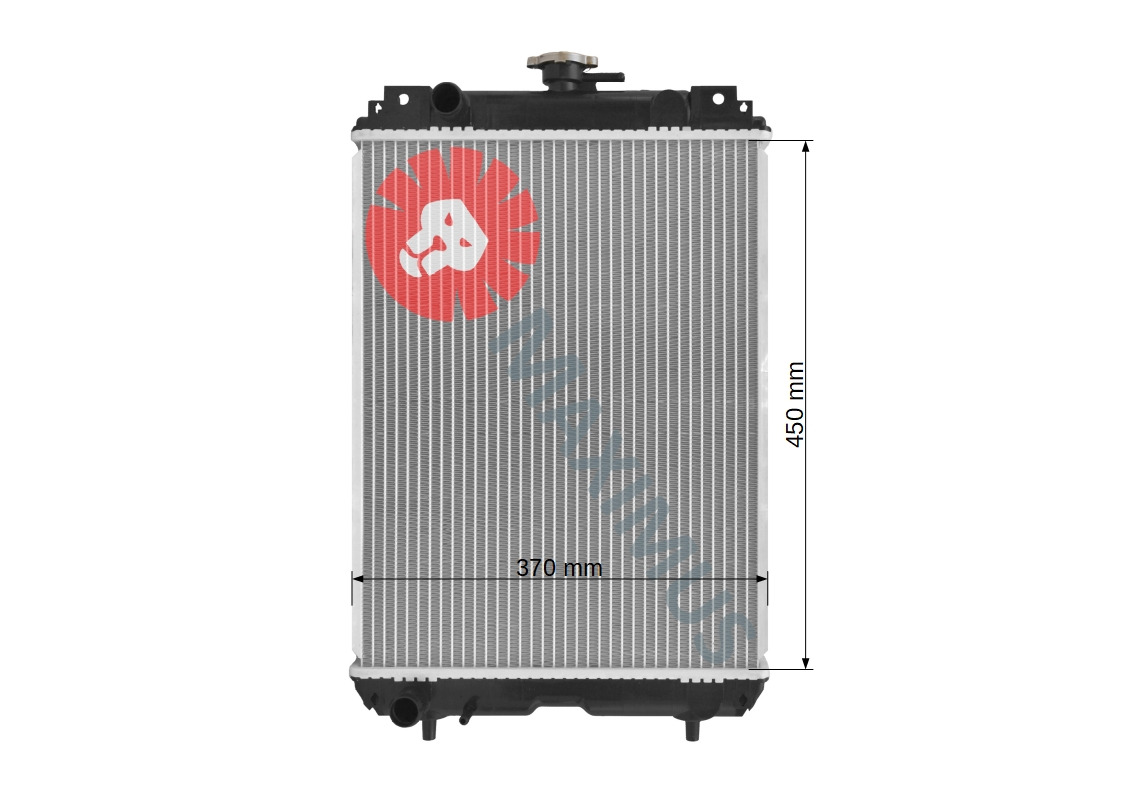 HITACHI ZAX30UR - Radiator for Excavator: picture 3 HITACHI ZAX30UR - Radiator for Excavator: picture 3