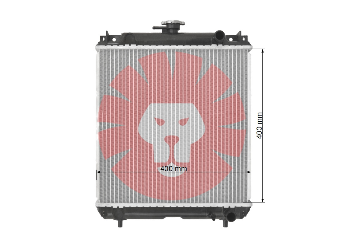 YANMAR GC221 - Radiator for Construction machinery: picture 3 YANMAR GC221 - Radiator for Construction machinery: picture 3