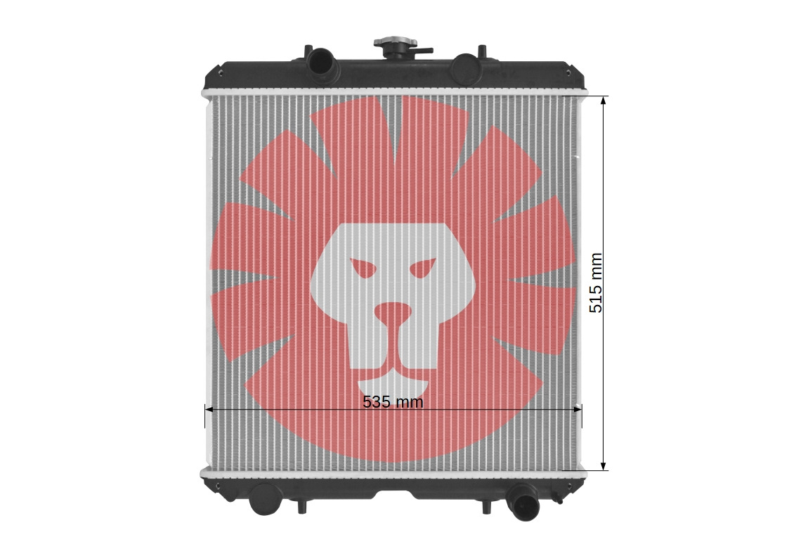 YANMAR VIO90 - Radiator for Mini excavator: picture 3 YANMAR VIO90 - Radiator for Mini excavator: picture 3