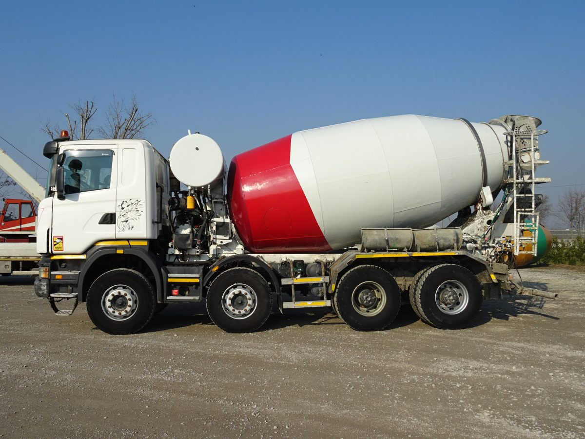 SCANIA R420 8X4 ARMEC HY120 - Concrete mixer truck: picture 2 SCANIA R420 8X4 ARMEC HY120 - Concrete mixer truck: picture 2