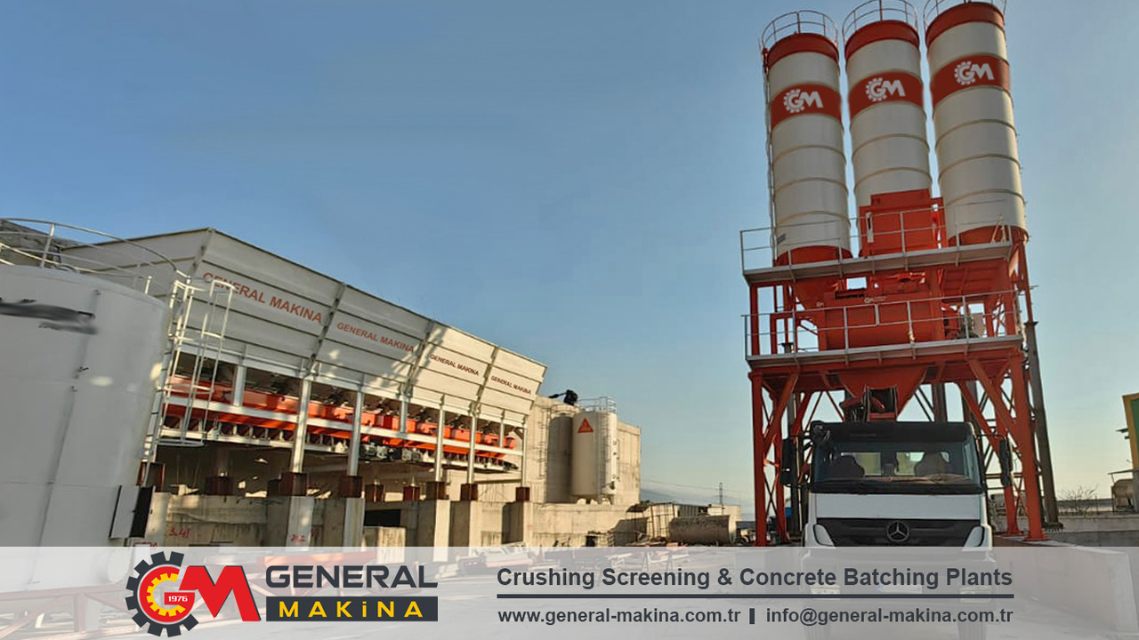 General Makina Royal 150 m3 High Capacity Concrete Batching Plant - Concrete plant: picture 1 General Makina Royal 150 m3 High Capacity Concrete Batching Plant - Concrete plant: picture 1