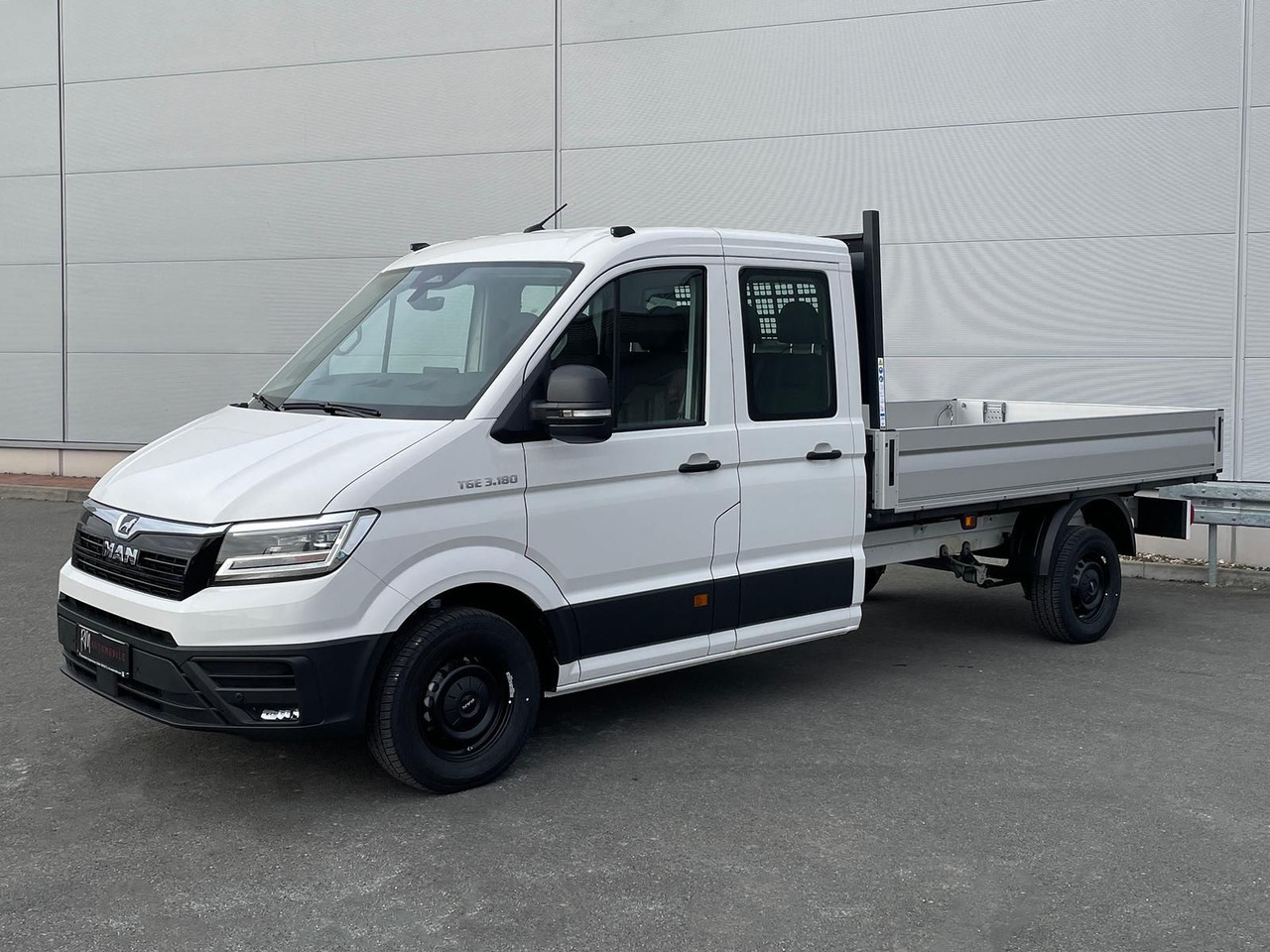 MAN TGE 3.180 Pritsche DOKA LR AHK SITZHZ STANDHZ - Flatbed van, Combi van: picture 1 MAN TGE 3.180 Pritsche DOKA LR AHK SITZHZ STANDHZ - Flatbed van, Combi van: picture 1