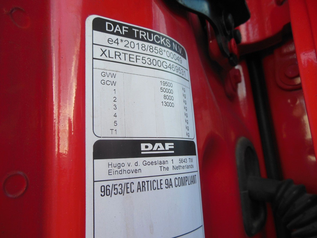 Lease a  DAF XG 480, KIPPHYDRAULIK, STANDKLIMA, WIE NEUE!!! DAF XG 480, KIPPHYDRAULIK, STANDKLIMA, WIE NEUE!!!: picture 26