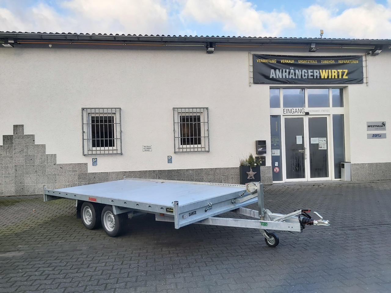 Dropside/ Flatbed trailer Anssems MSX 3000 Multitransporter 405x200cm Aluboden 3000kg Aktion bei Onlinekauf: picture 7