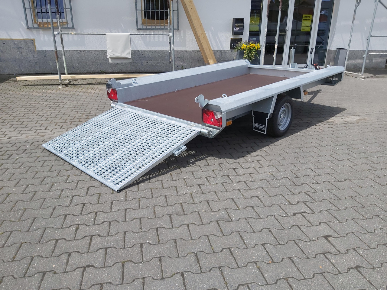 HULCO TERRAX Basic 294x150x27cm Heckrampe 100cm (M) 12" 1800kg - Plant trailer: picture 3 HULCO TERRAX Basic 294x150x27cm Heckrampe 100cm (M) 12" 1800kg - Plant trailer: picture 3