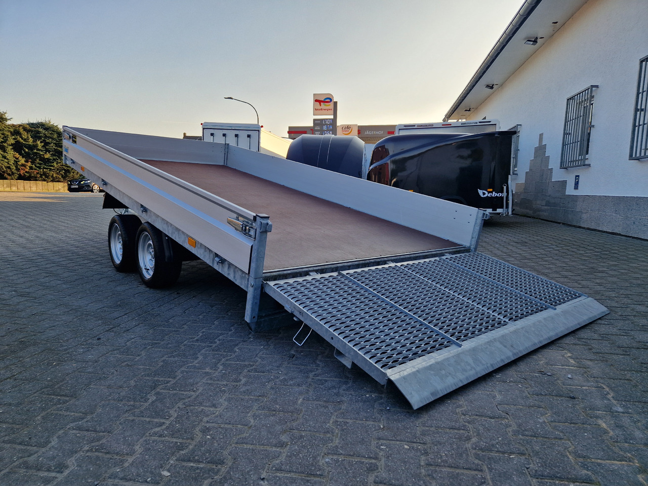 Hapert Indigo HT-2 405x201x30cm ankippbar Heckklappe Seilwinde 3500kg - Plant trailer: picture 5 Hapert Indigo HT-2 405x201x30cm ankippbar Heckklappe Seilwinde 3500kg - Plant trailer: picture 5