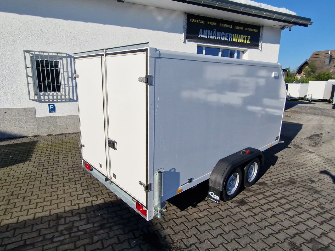 Closed box trailer Kargo FS2740/180HTL 405x200x180cm GFK Zurrsystem 100km/H (XL) 2700kg: picture 12